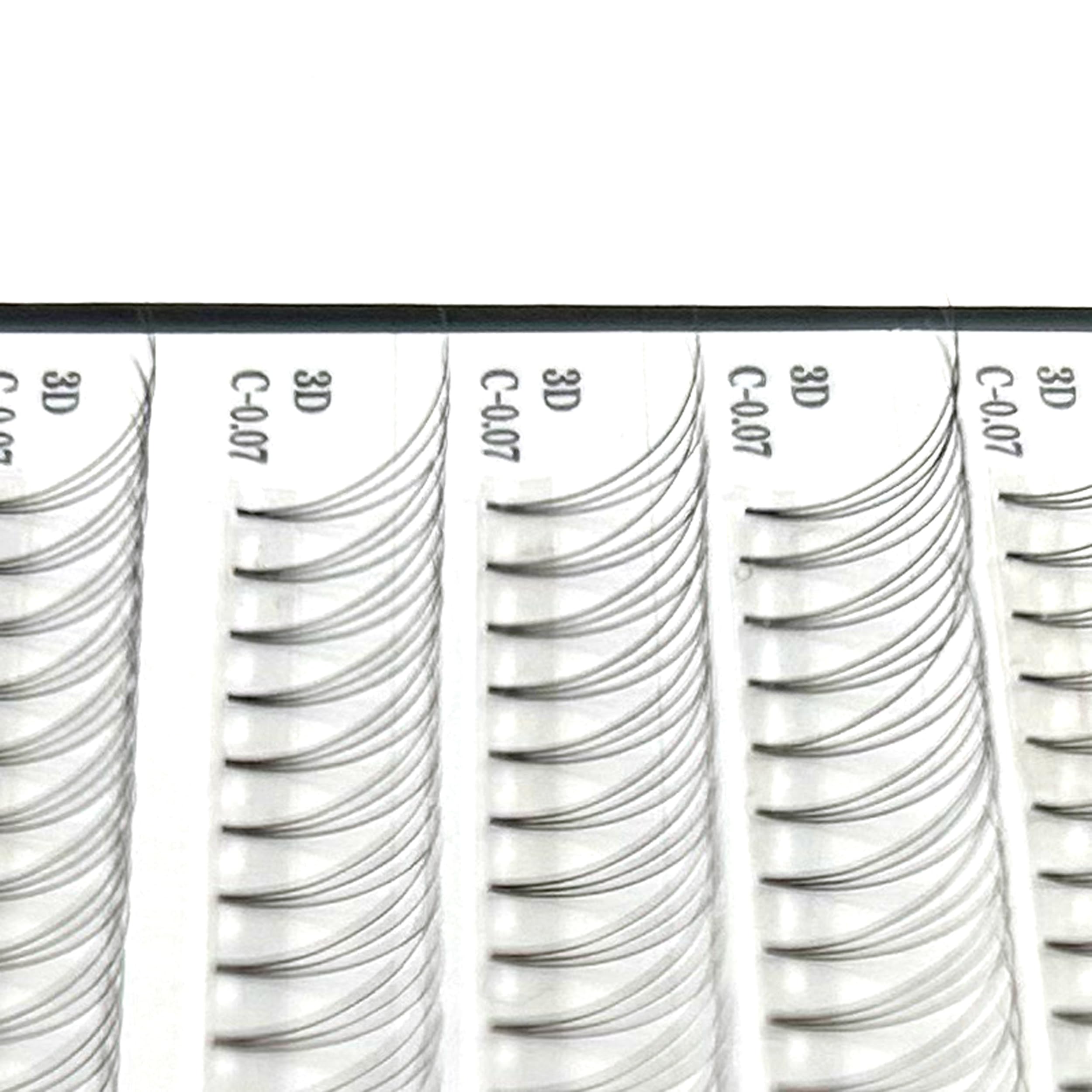 Amazon | Foula(フーラ) 3D Pre made Lash Cカール 0.07mm×10mm 一度で